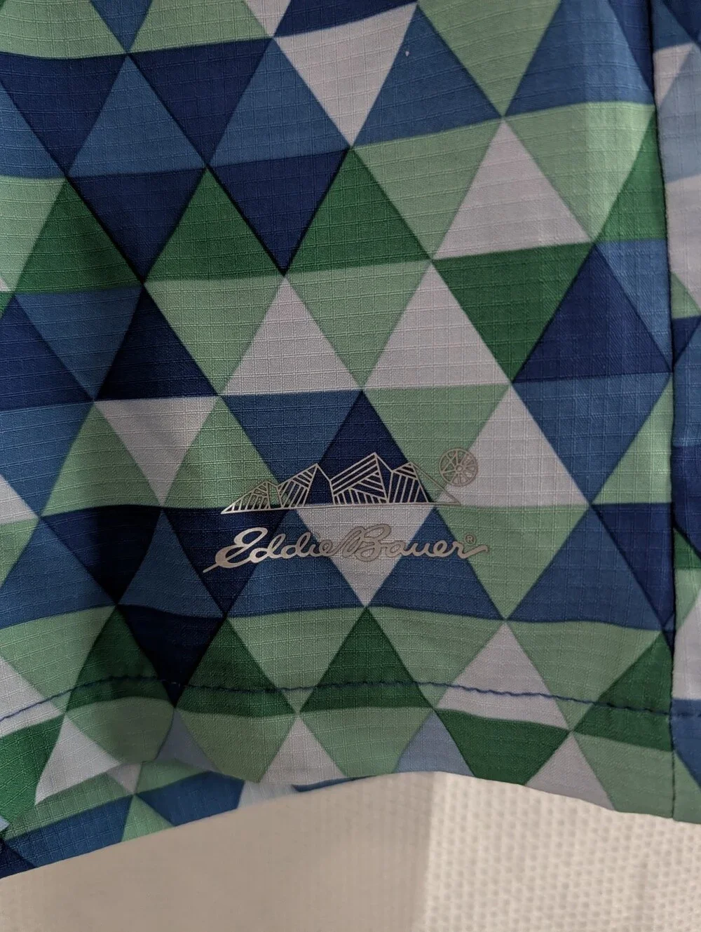 Eddie Bauer Geometric Swim Trunks